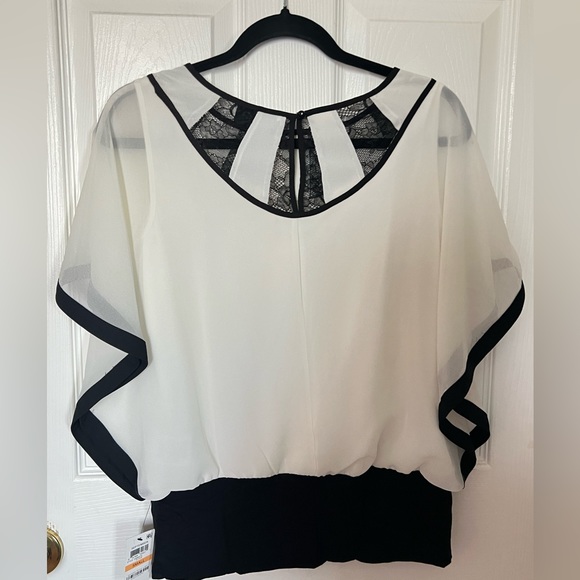 Thalía Sofi Lace-inset Blouse - Picture 2 of 7